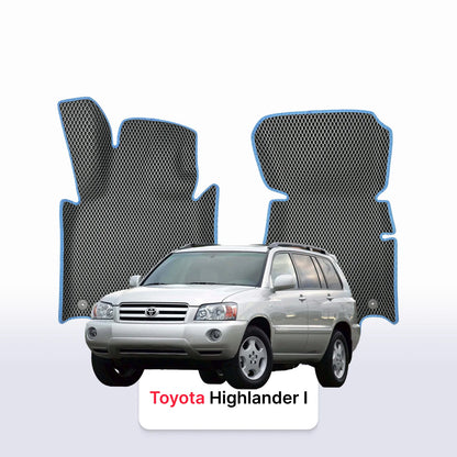 Alfombrillas 3D EVA para Toyota Highlander 1 gen 2001-2007 años SUV 5 PUERTAS