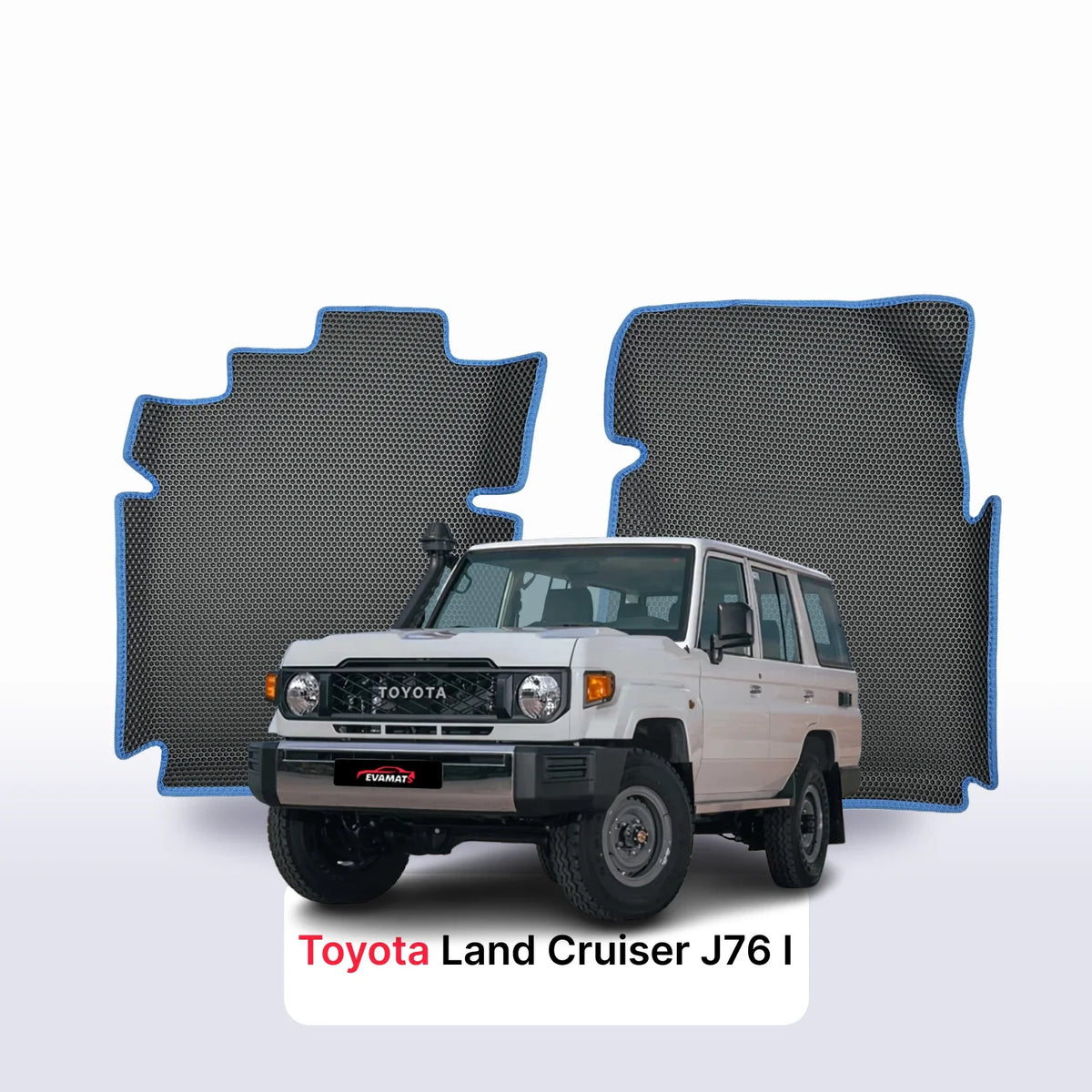 Alfombrillas 3D EVA para Toyota Land Cruiser J76 versión Arabia 1 gen 2023 año SUV