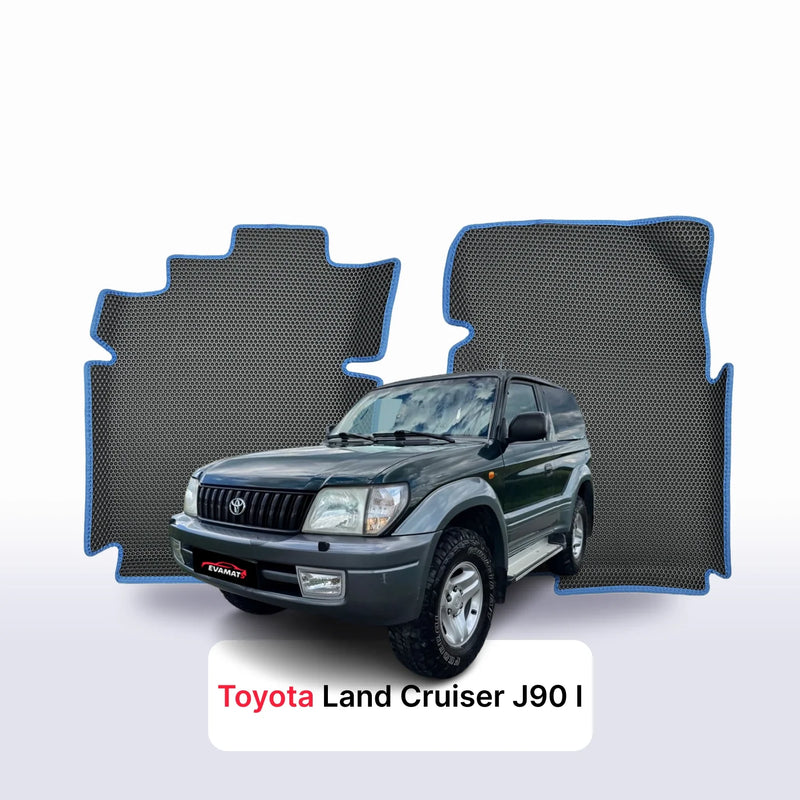 Alfombrillas 3D EVA para Toyota Land Cruiser J90 1 gen 1996-2002 años SUV 3 PUERTAS
