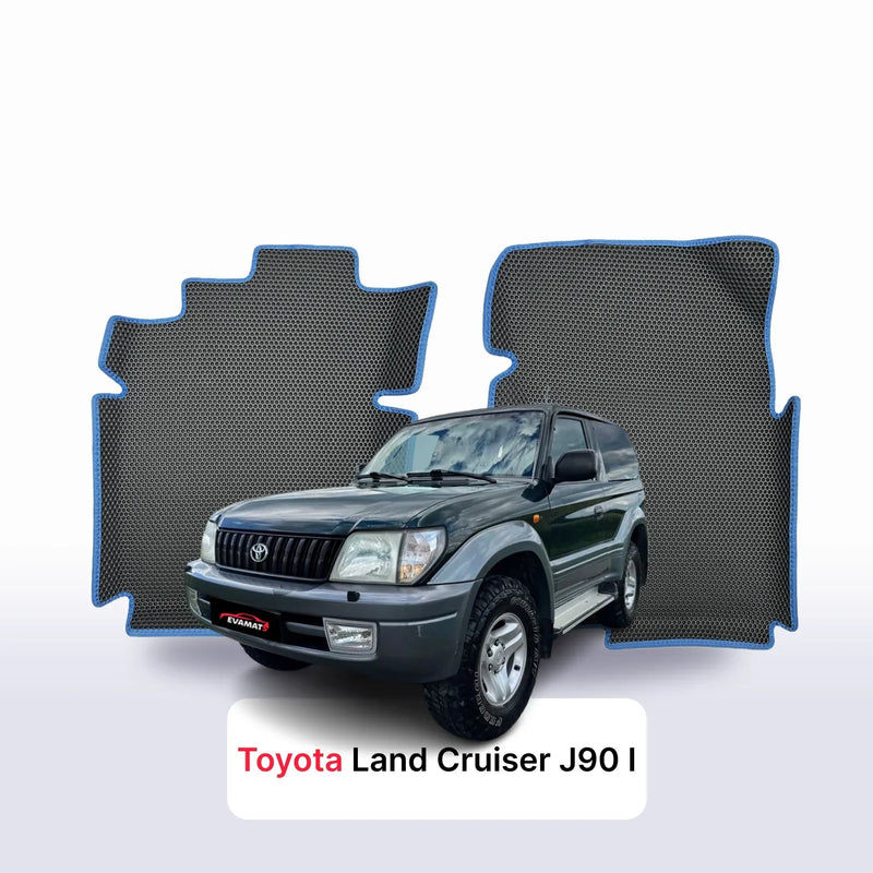 Alfombrillas 3D EVA para Toyota Land Cruiser J90 1 gen 1996-2002 años SUV 3 PUERTAS