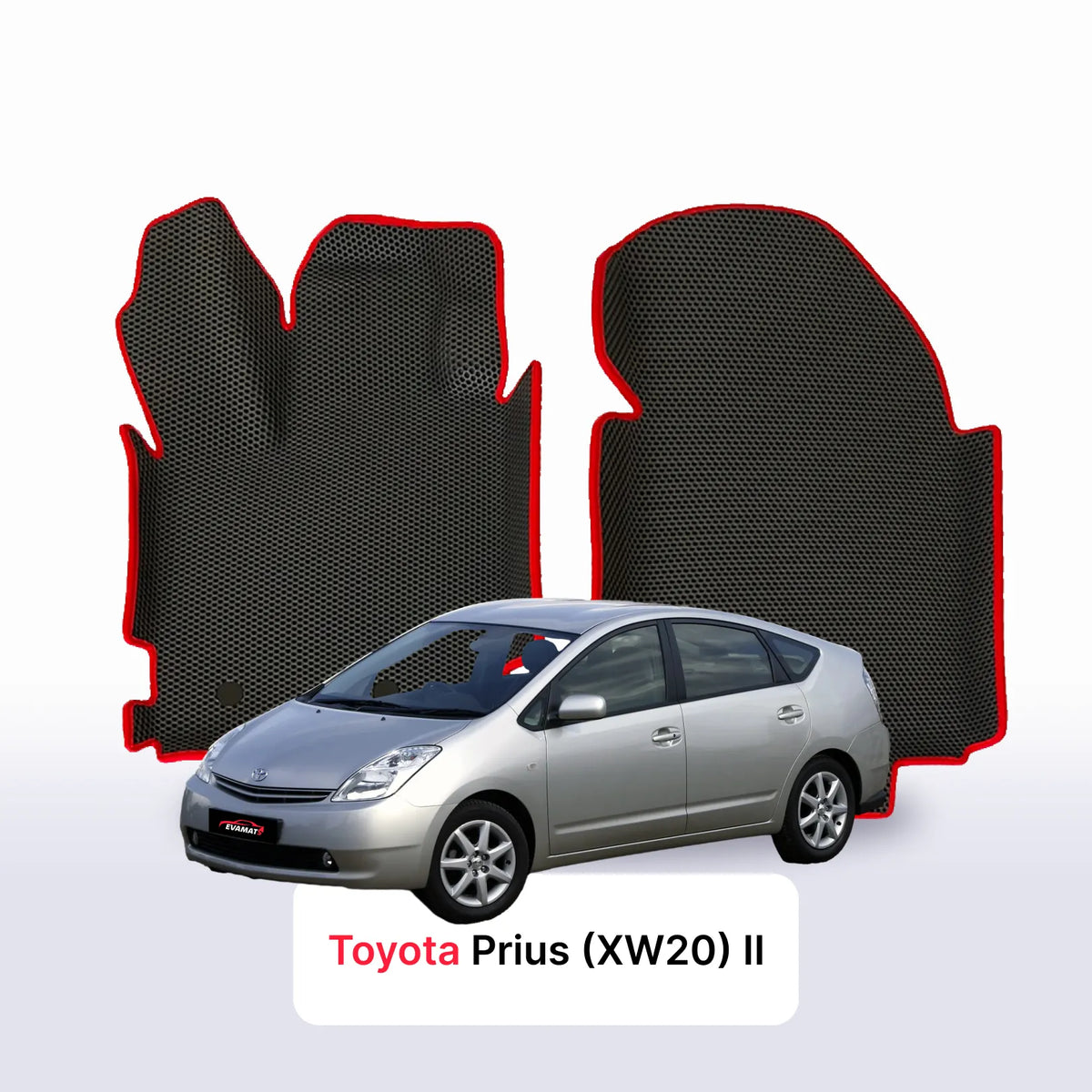 Alfombrillas 3D EVA para Toyota Prius XW20 2 gen 2003-2009 años LIFTBACK