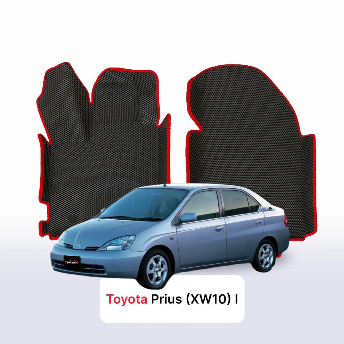 Alfombrillas 3D EVA para Toyota Prius XW10 1 gen 1997-2003 años SEDÁN