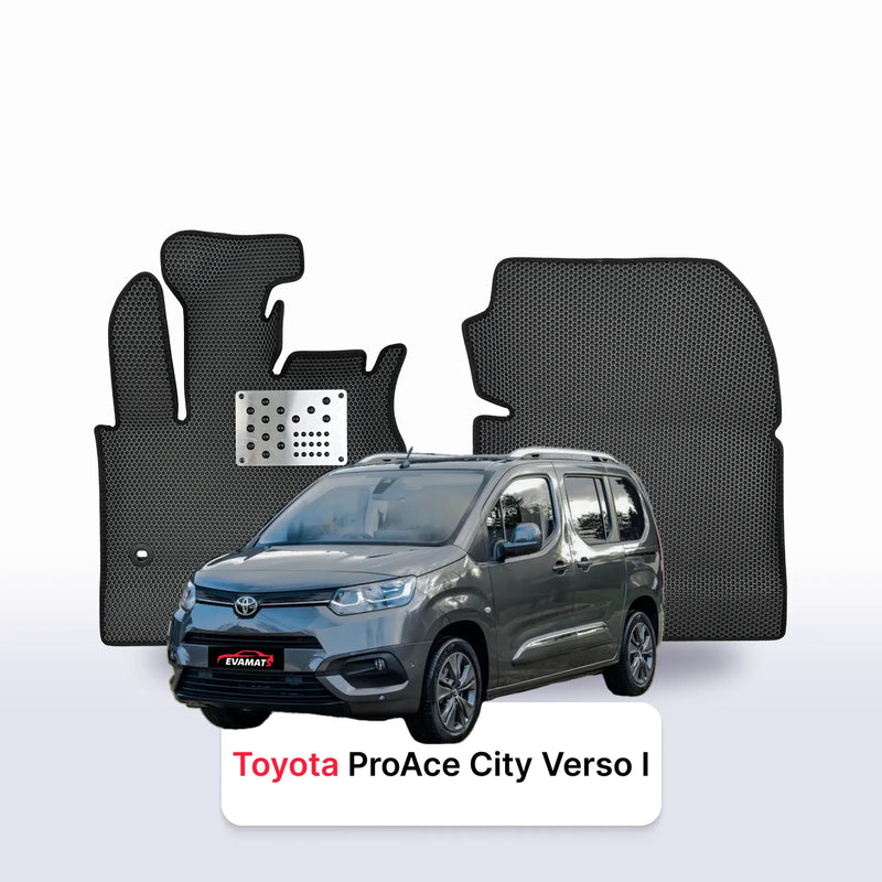Alfombrillas 3D EVA para Toyota ProAce City Verso 2019-2028 años MONOVOLUMEN