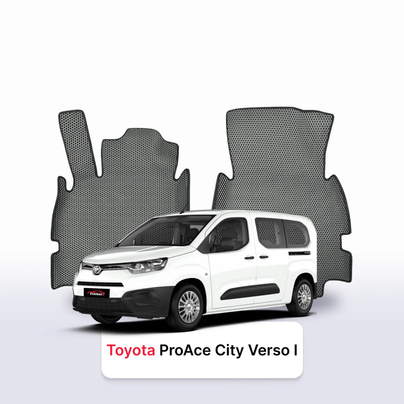 Alfombrillas 3D EVA para Toyota ProAce City verso 2019-2028 años FURGONETA LARGA