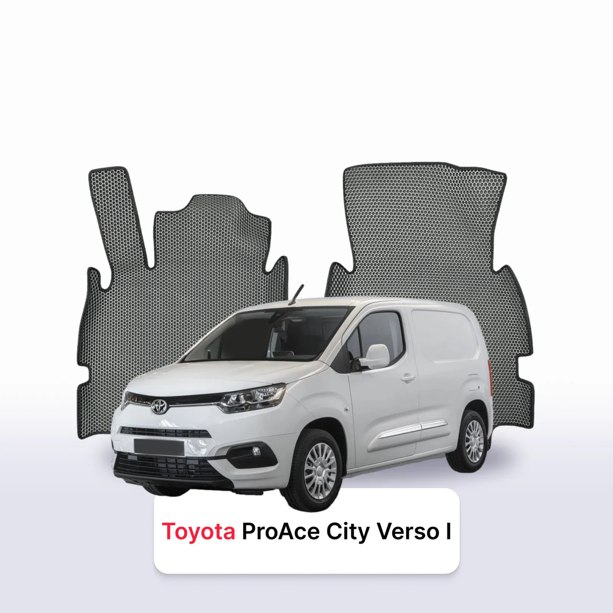 Alfombrillas 3D EVA para Toyota ProAce City Verso 2019-2028 años FURGONETA