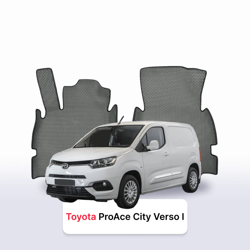 Alfombrillas 3D EVA para Toyota ProAce City Verso 2019-2028 años FURGONETA