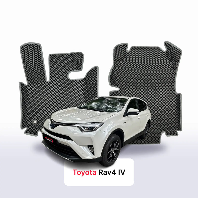Alfombrillas 3D EVA para Toyota Rav4 (XA40) restyling 4 gen 2016-2019 años SUV + talonera EVA