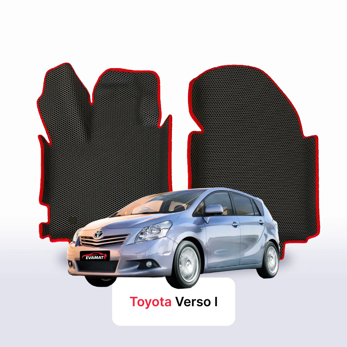 Alfombrillas 3D EVA para Toyota Verso 1 gen 2009-2018 años MONOVOLUMEN