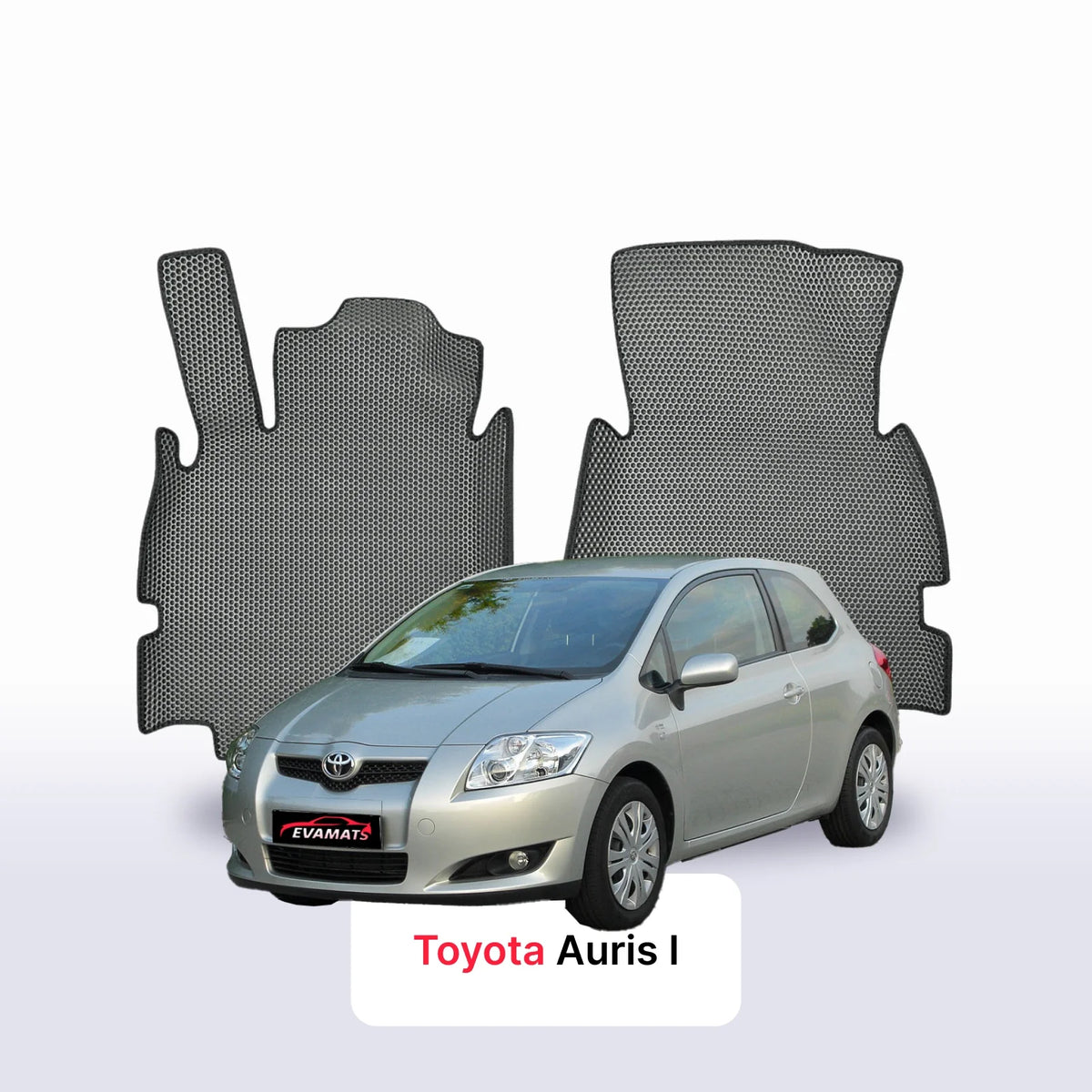 Alfombrillas 3D EVA para Toyota Auris 1 gen 2006-2012 años HATCHBACK 3 PUERTAS