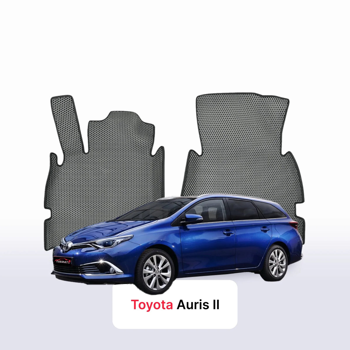Alfombrillas 3D EVA para Toyota Auris 2 gen 2012-2018 años FAMILIAR