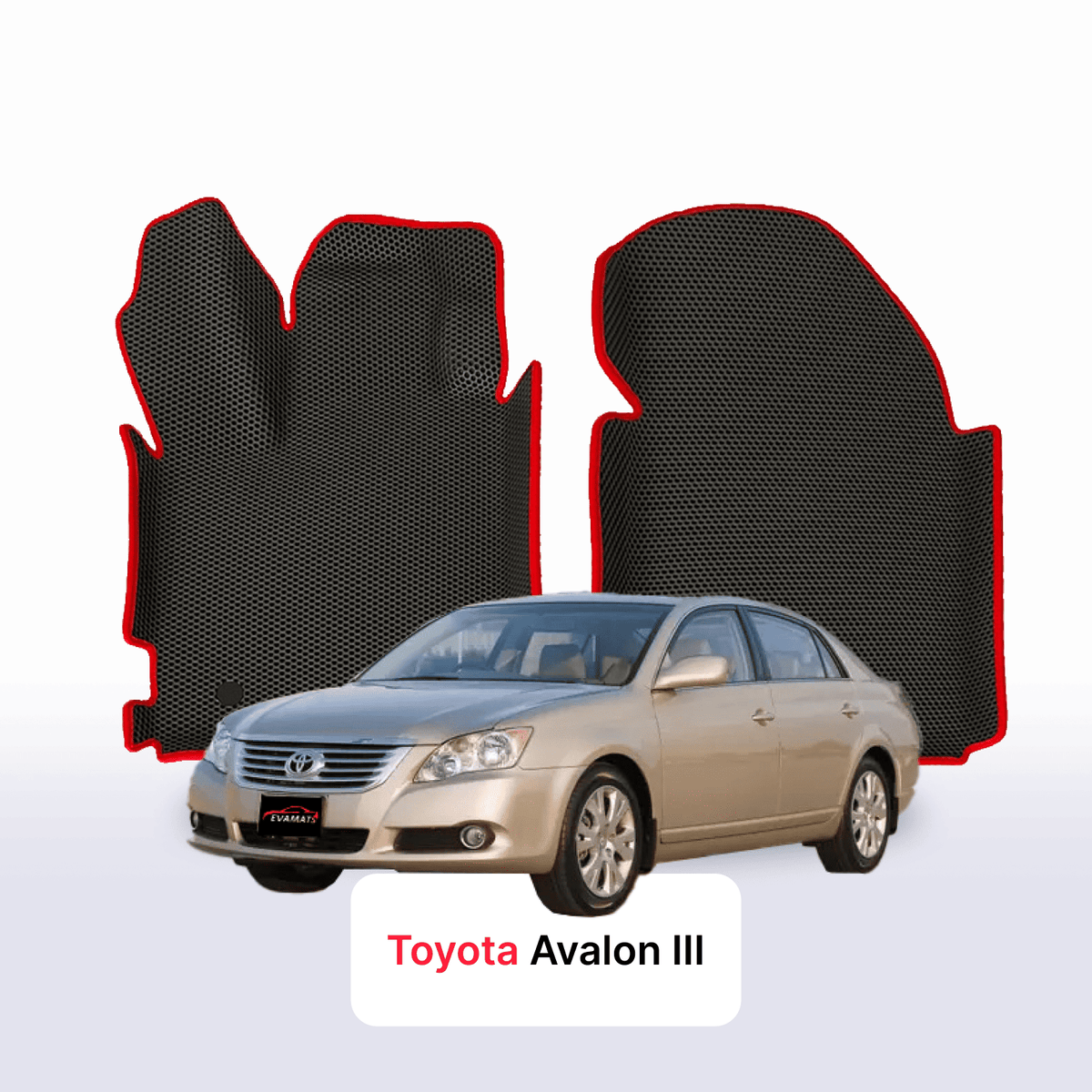 Alfombrillas 3D EVA para Toyota Avalon 3 gen 2005-2012 años SEDÁN