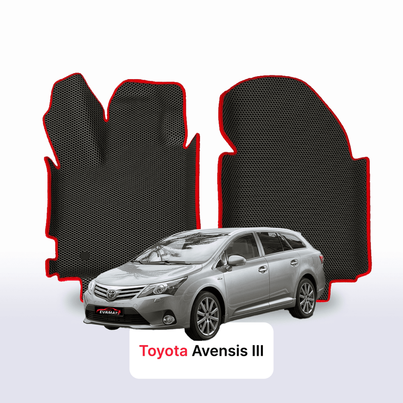 Alfombrillas 3D EVA para Toyota Avensis 3 gen pre-restyling 2009-2015 años FAMILIAR