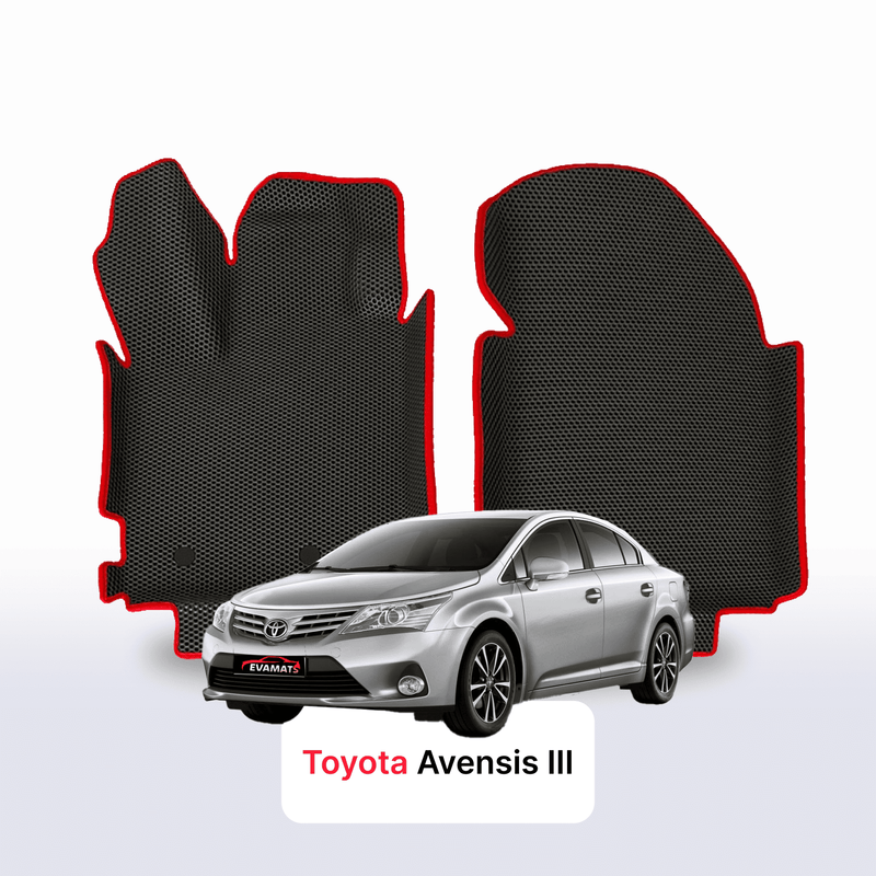 Alfombrillas 3D EVA para Toyota Avensis 3 gen pre-restyling 2009-2015 años SEDÁN