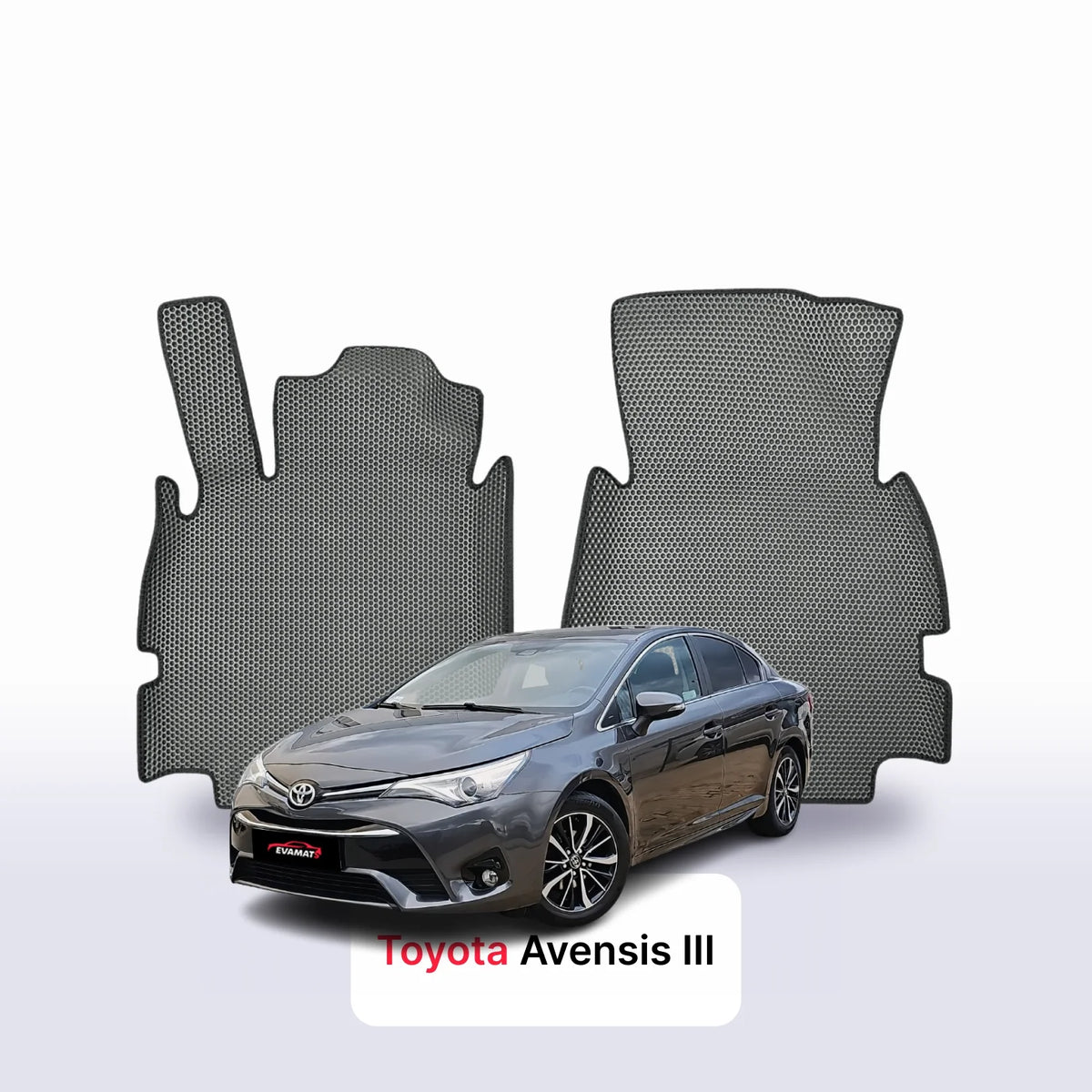 Alfombrillas 3D EVA para Toyota Avensis 3 gen restyling 2015-2018 años SEDÁN
