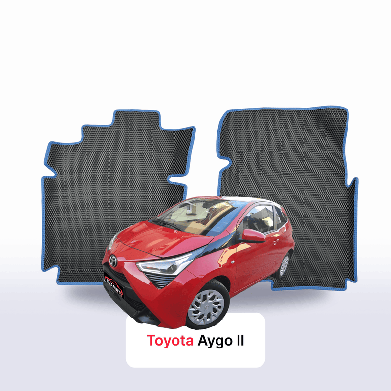 Alfombrillas 3D EVA para Toyota Aygo 2 gen 2014-2023 años HATCHBACK 3 PUERTAS