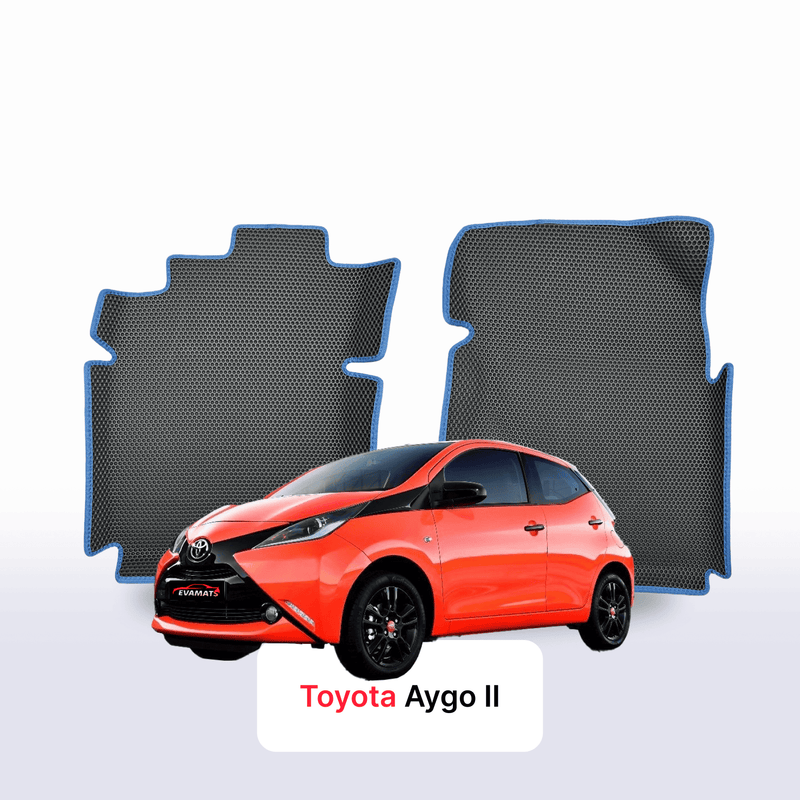Alfombrillas 3D EVA para Toyota Aygo 2 gen 2014-2023 años HATCHBACK 5 PUERTAS