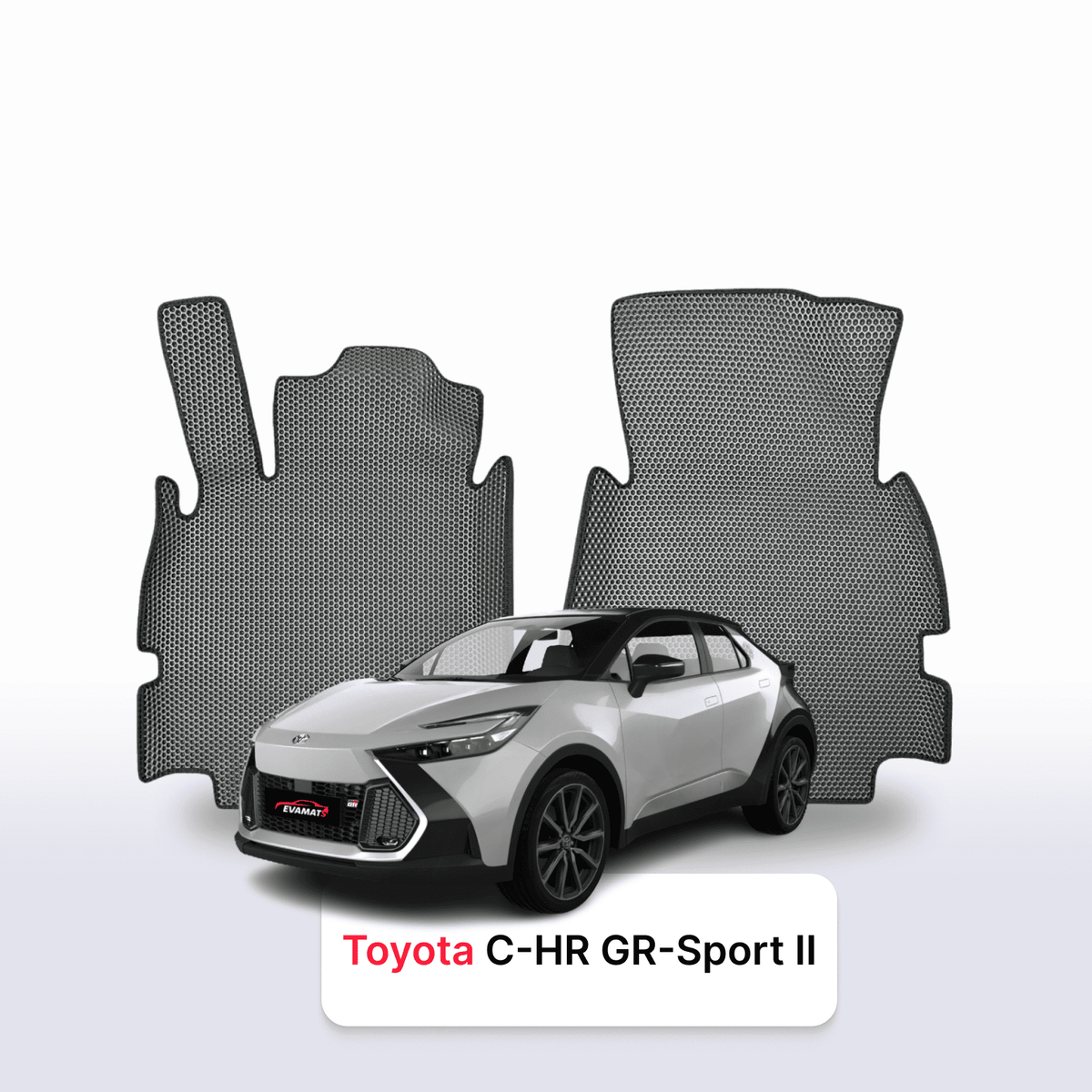 Alfombrillas 3D EVA para Toyota C-HR GR-Sport 2 gen 2023-2028 años SUV