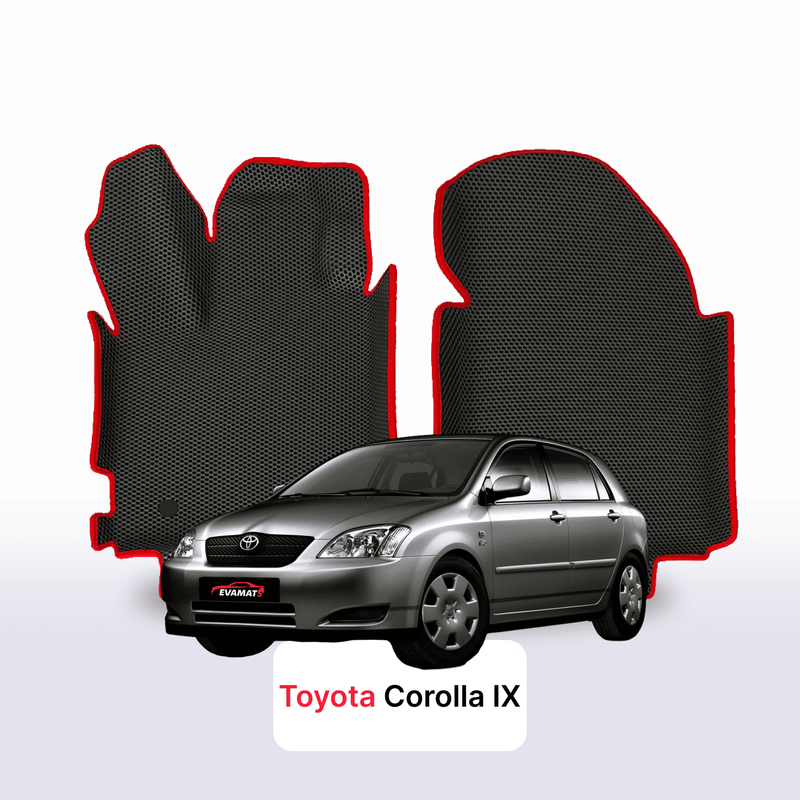 Alfombrillas 3D EVA para Toyota Corolla 9 gen 2000-2007 años HATCHBACK 5 PUERTAS