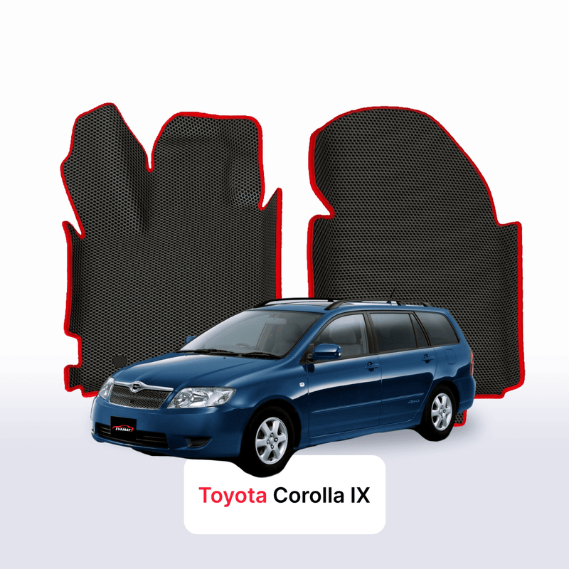 Alfombrillas 3D EVA para Toyota Corolla 9 gen 2000-2007 años FAMILIAR