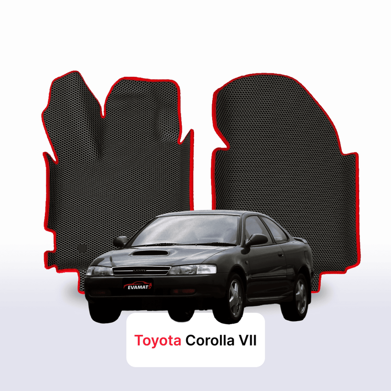 Alfombrillas 3D EVA para Toyota Corolla 7 gen 1992-1997 años COUPÉ
