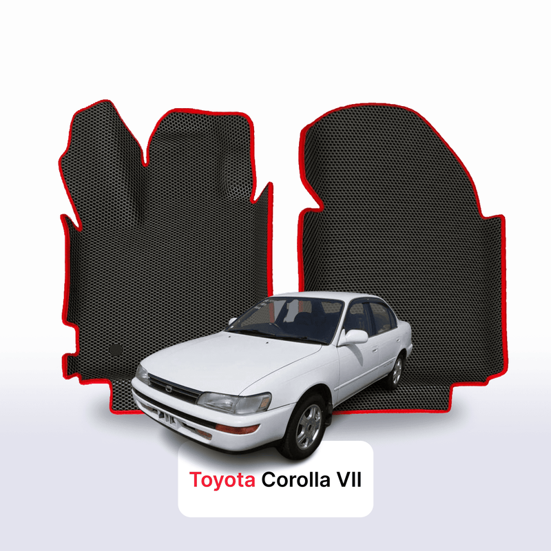 Alfombrillas 3D EVA para Toyota Corolla 7 gen 1992-1997 años SEDÁN