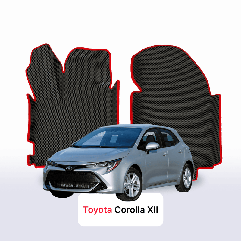 Alfombrillas 3D EVA para Toyota Corolla 12 gen 2018-2026 años HATCHBACK 5 PUERTAS