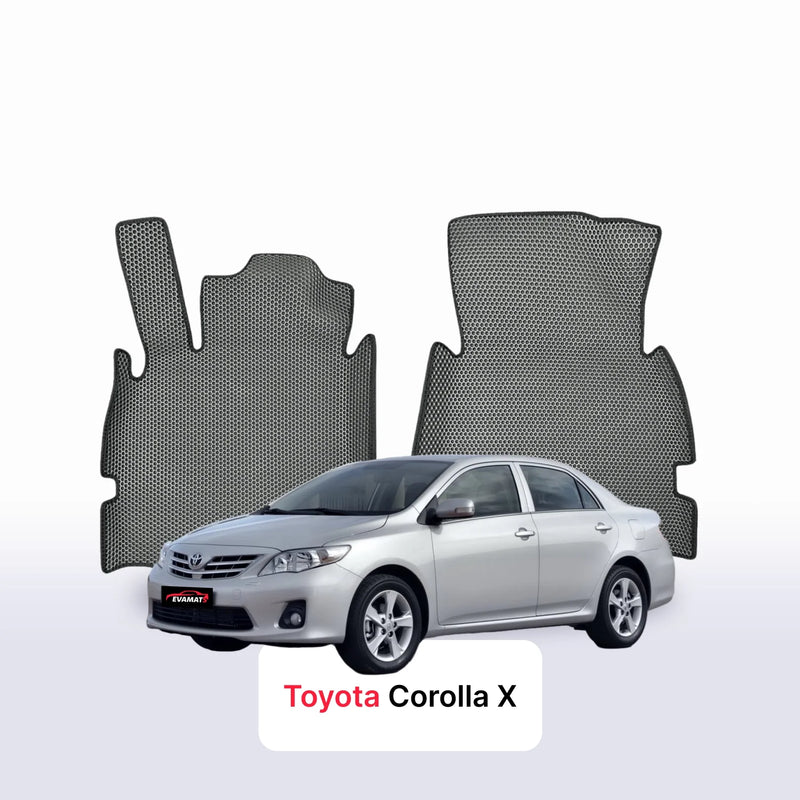 Alfombrillas 3D EVA para Toyota Corolla 10 gen 2006-2013 años SEDÁN