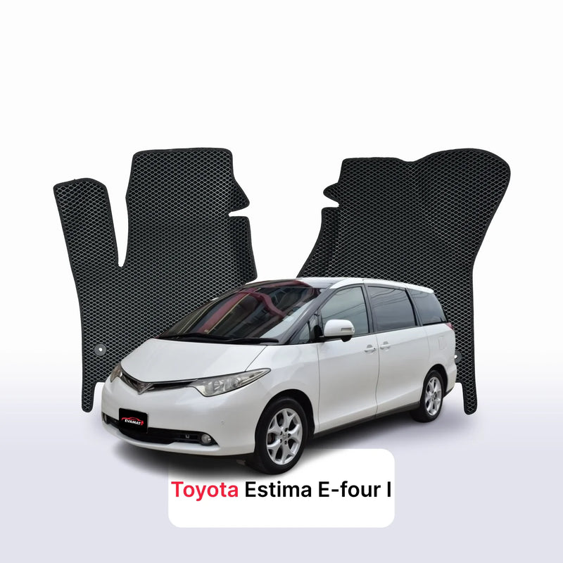 Alfombrillas 3D EVA para Toyota Estima E-four 1 gen 2006-2019 años MONOVOLUMEN RHD