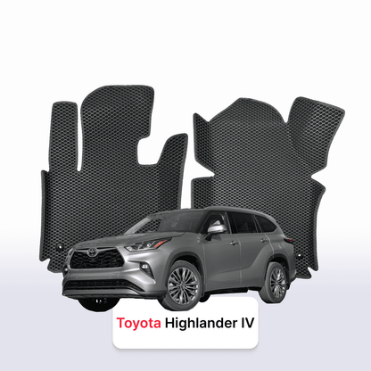 Alfombrillas 3D EVA para Toyota Highlander 4 gen 2019-2027 años SUV 5 PUERTAS
