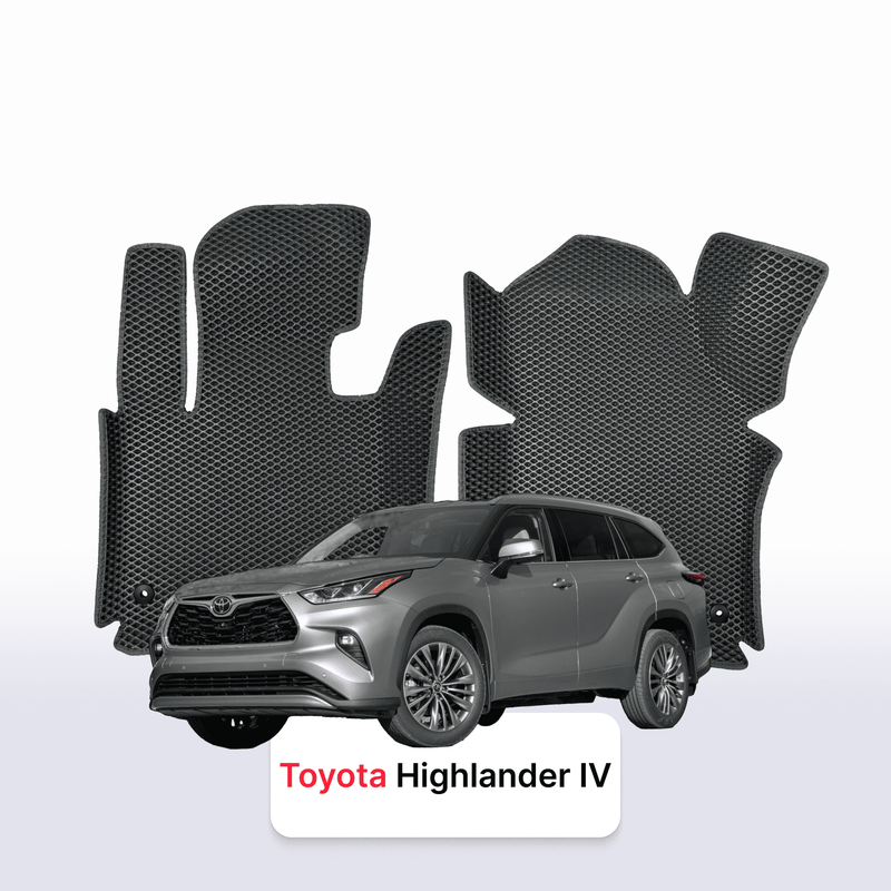 Alfombrillas 3D EVA para Toyota Highlander 4 gen 2019-2027 años SUV 5 PUERTAS