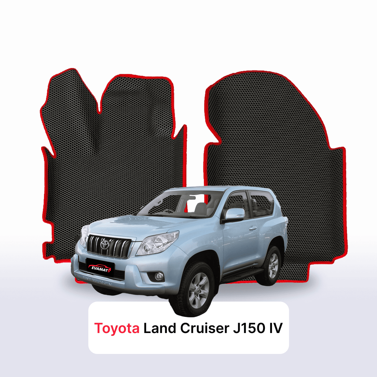 Alfombrillas 3D EVA para Toyota Land Cruiser J150 2009-2024 años SUV 3 PUERTAS