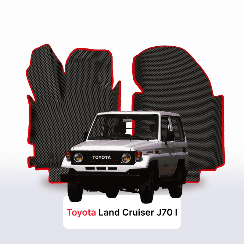 Alfombrillas 3D EVA para Toyota Land Cruiser J70 1984-2007 años SUV 3 PUERTAS
