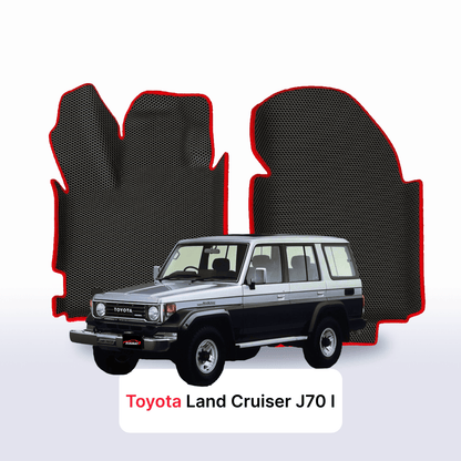 Alfombrillas 3D EVA para Toyota Land Cruiser J70 1984-2007 años SUV 5 PUERTAS