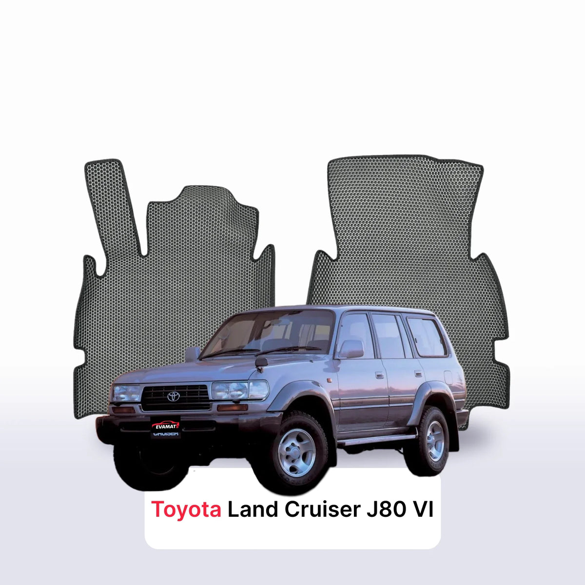 Alfombrillas 3D EVA para Toyota Land Cruiser J80 1992-2007 años SUV 5 PUERTAS