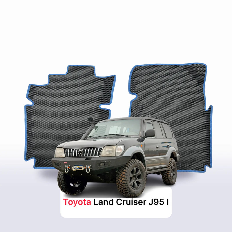 Alfombrillas 3D EVA para Toyota Land Cruiser J95 1 gen 1996-2002 años SUV