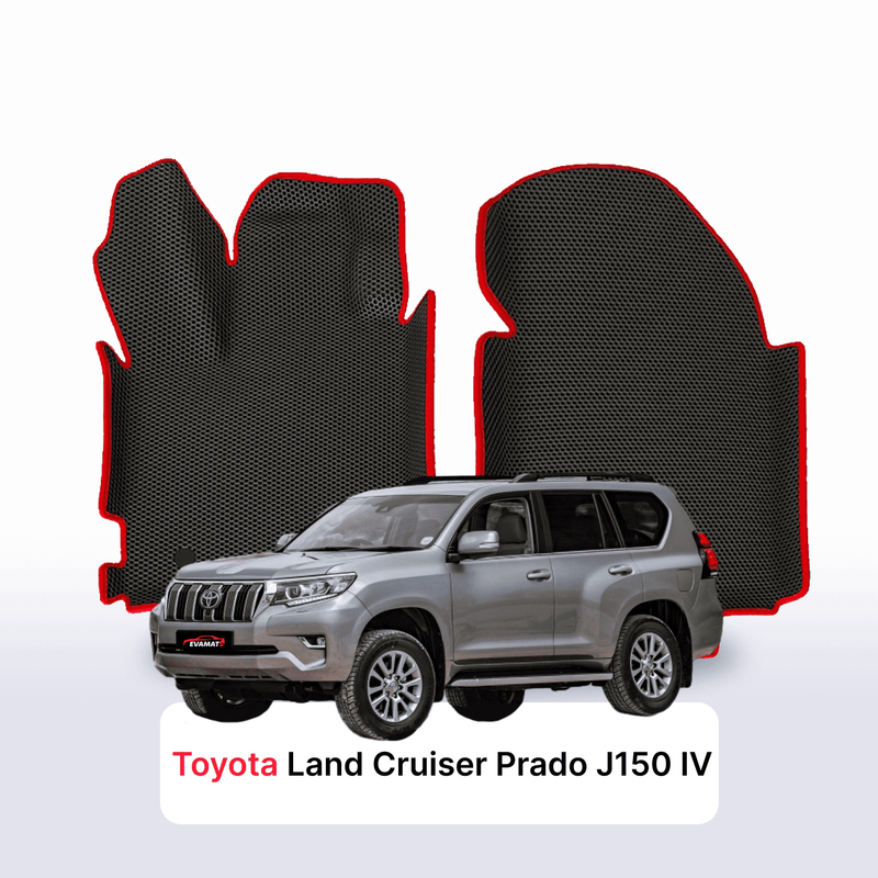 Alfombrillas 3D EVA para Toyota Land Cruiser Prado J150 4 gen 2009-2026 años SUV 5 PUERTAS