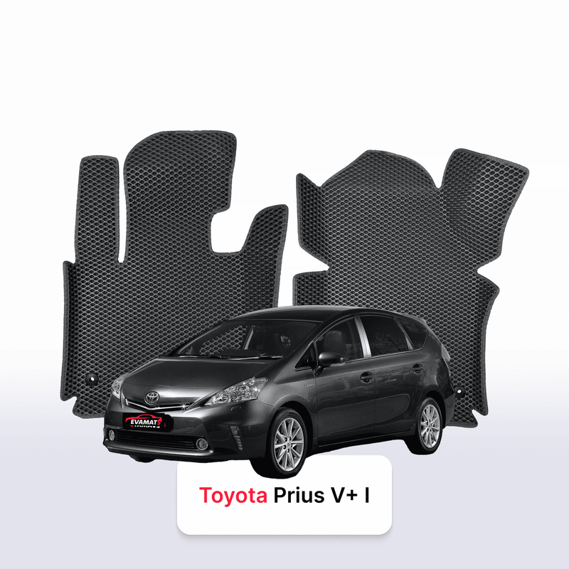 Alfombrillas 3D EVA para Toyota Prius v+ 1 gen 2011-2014 años MONOVOLUMEN