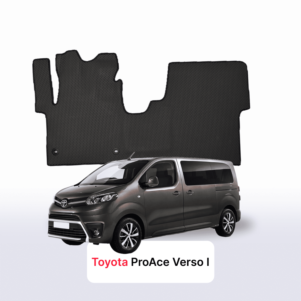 Alfombrillas 3D EVA para Toyota ProAce Verso 2016-2025 años MONOVOLUMEN 9 PLAZAS