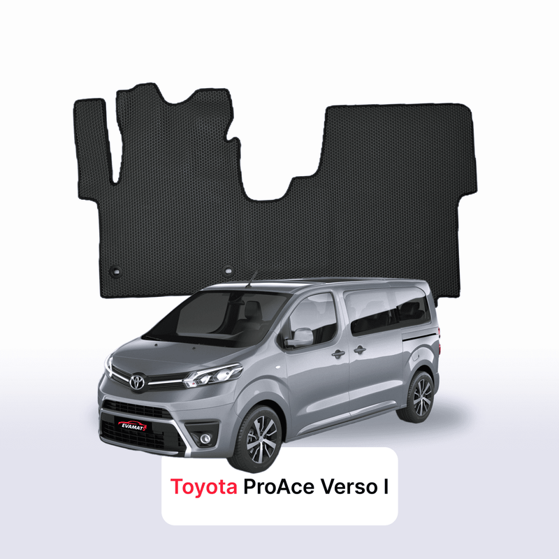 Alfombrillas 3D EVA para Toyota ProAce Verso 2016-2028 años MONOVOLUMEN 8 PLAZAS