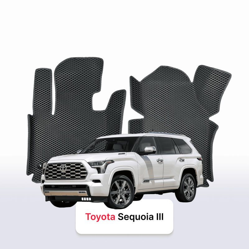 Alfombrillas 3D EVA para Toyota Sequoia 3 gen 2022-2024 años SUV