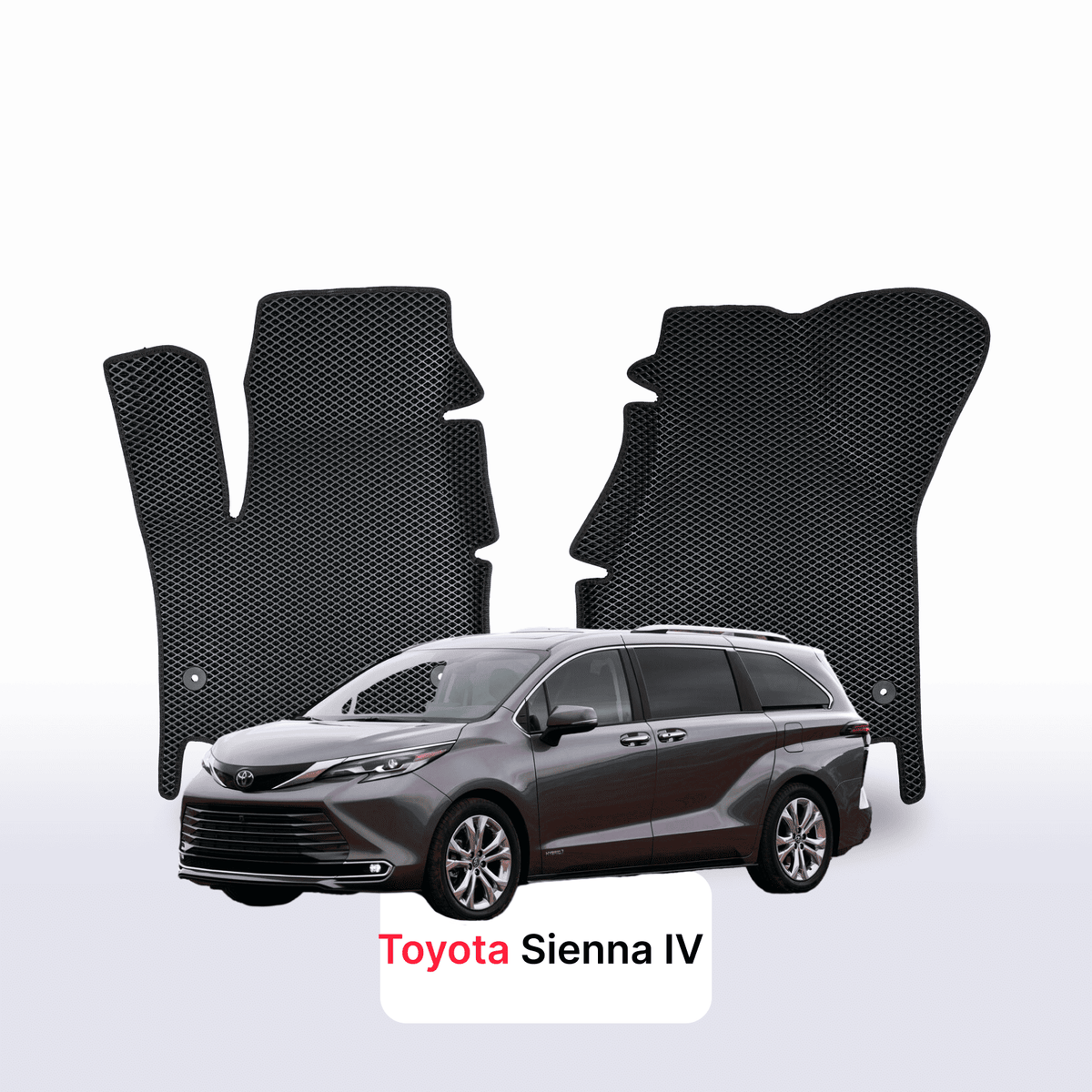 Alfombrillas 3D EVA para Toyota Sienna 4 gen 2020-2028 años MONOVOLUMEN