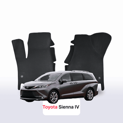 Alfombrillas 3D EVA para Toyota Sienna 4 gen 2020-2028 años MONOVOLUMEN