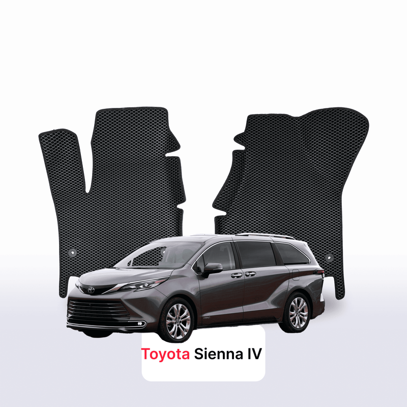 Alfombrillas 3D EVA para Toyota Sienna 4 gen 2020-2028 años MONOVOLUMEN