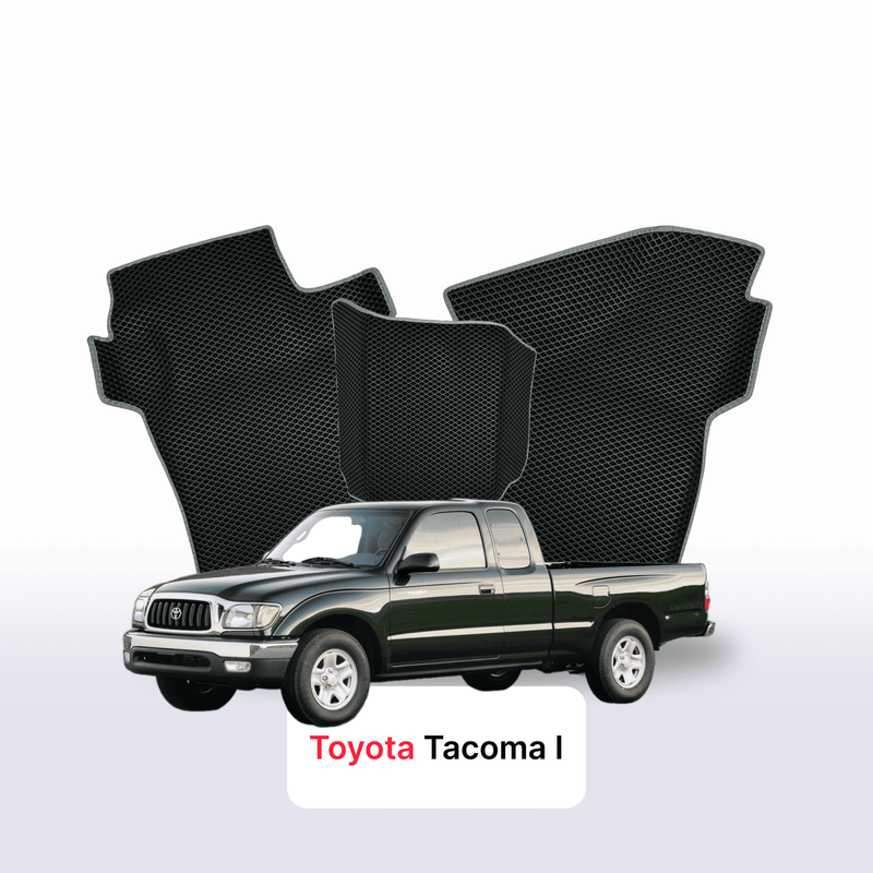 Alfombrillas 3D EVA para Toyota Tacoma 1 gen 1995-2004 años PICK-UP CABINA EXTENDIDA