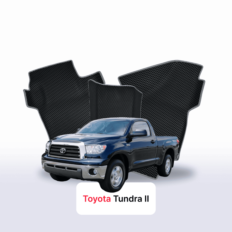 Alfombrillas 3D EVA para Toyota Tundra 2 gen 2007-2021 años PICK-UP CABINA SIMPLE