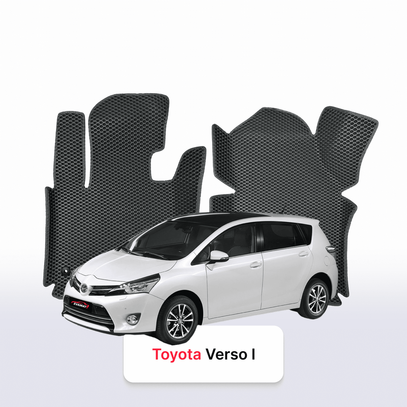 Alfombrillas 3D EVA para Toyota Verso 1 gen 2009-2018 años MONOVOLUMEN 7 PLAZAS