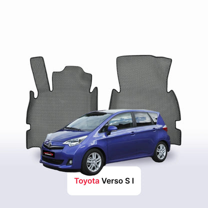 Alfombrillas 3D EVA para Toyota Verso S 1 gen 2010-2018 años MONOVOLUMEN