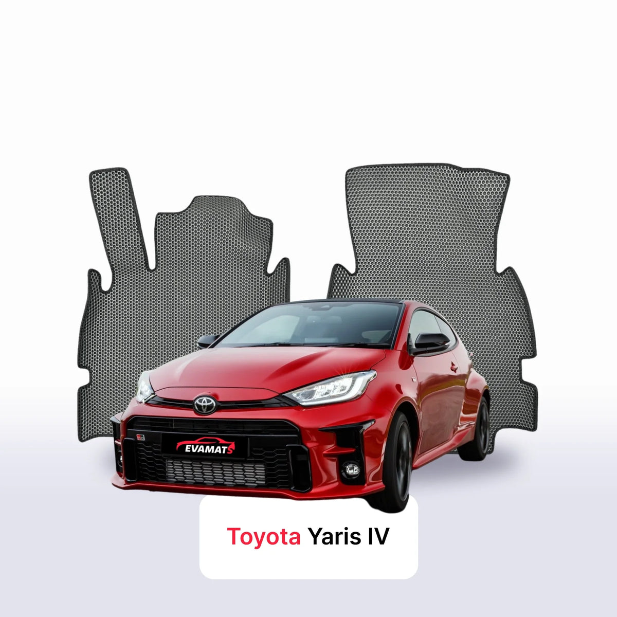 Alfombrillas 3D EVA para Toyota Yaris 4 gen 2020-2027 años HATCHBACK 3 PUERTAS
