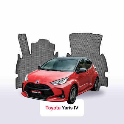 Alfombrillas 3D EVA para Toyota Yaris 4 gen 2020-2027 años HATCHBACK 5 PUERTAS
