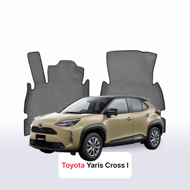 Alfombrillas 3D EVA para Toyota Yaris Cross 1 gen 2020-2027 años SUV